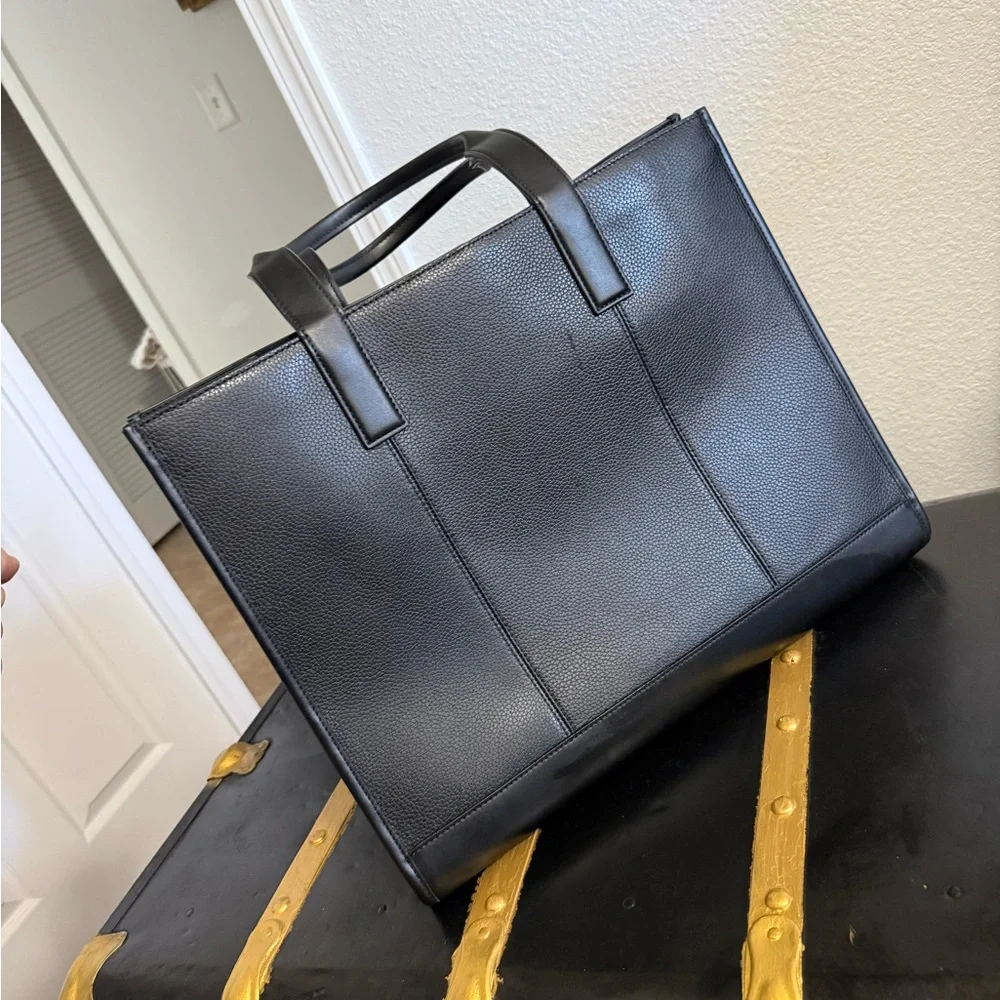Michael Kors Black Leather Briefcase